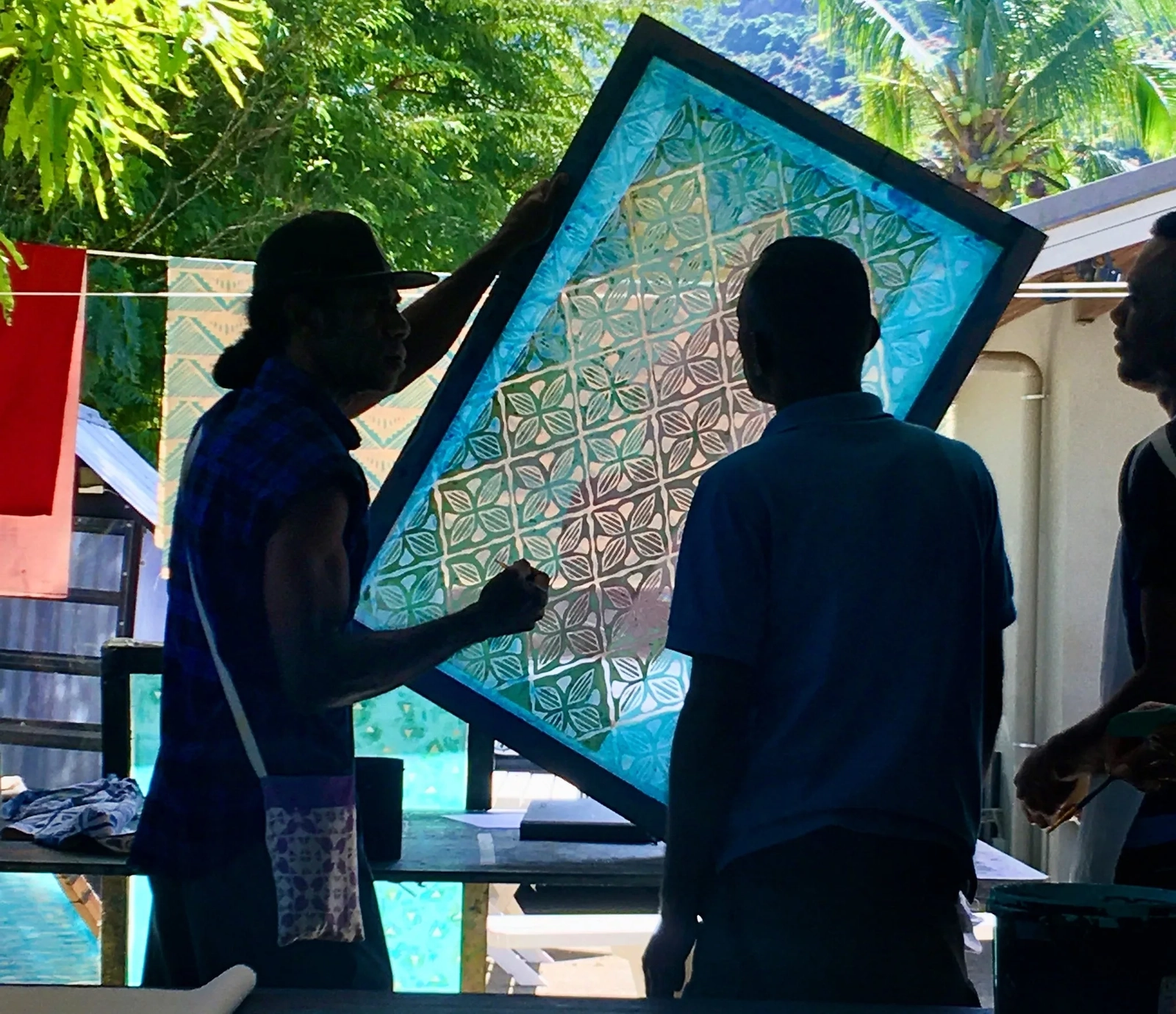 Medium Pillow Cover - Barakoto Print (11)