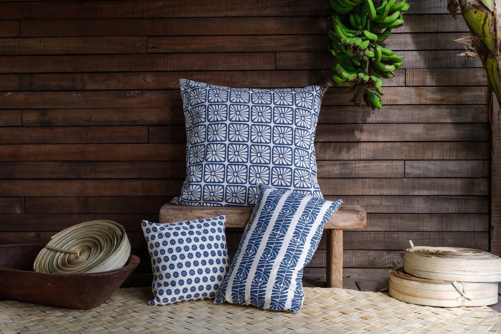 Floor Pillow Cover - Salusalu Print (18)