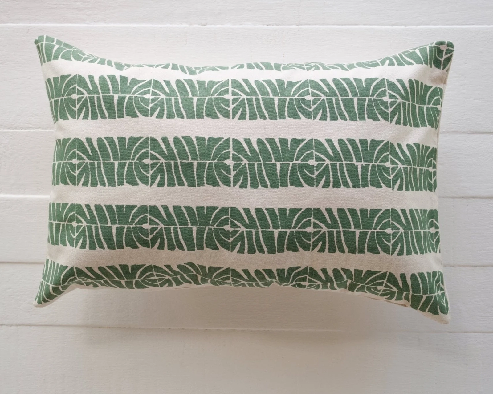 Lumbar Pillow Cover - Laubu Levu Print