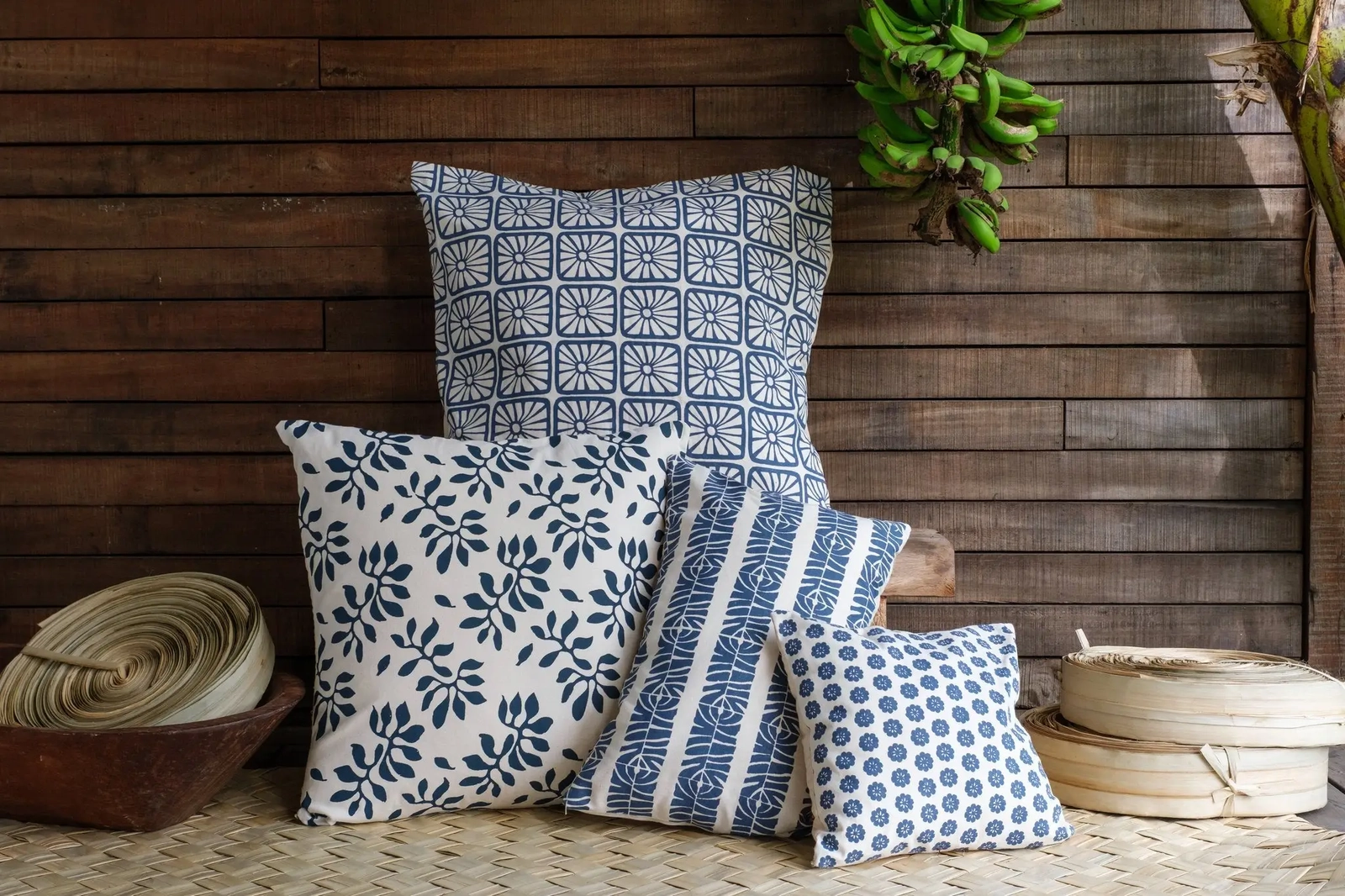 Floor Pillow Cover - Salusalu Print (21)