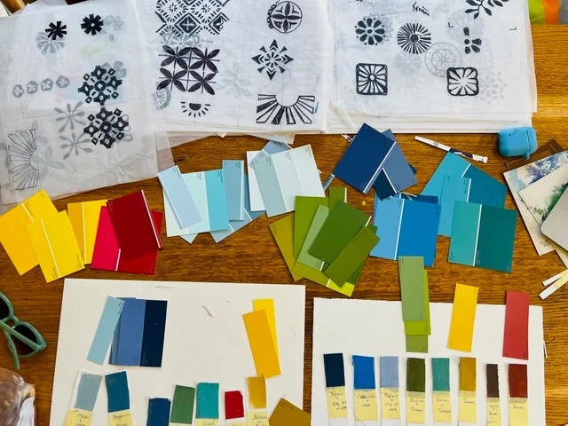 Floor Pillow Cover - Salusalu Print (11)