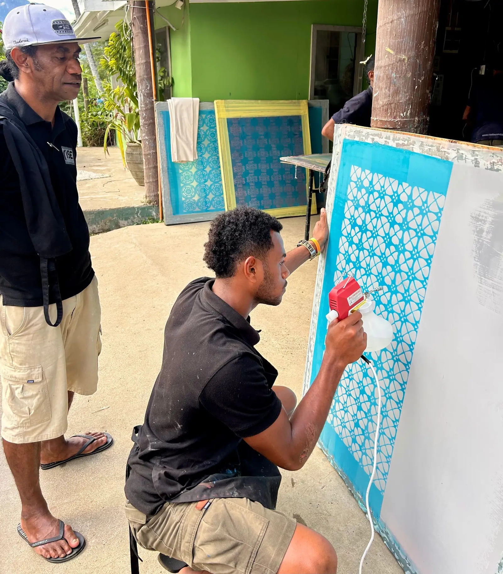 Floor Pillow Cover - Karisi Print (10)