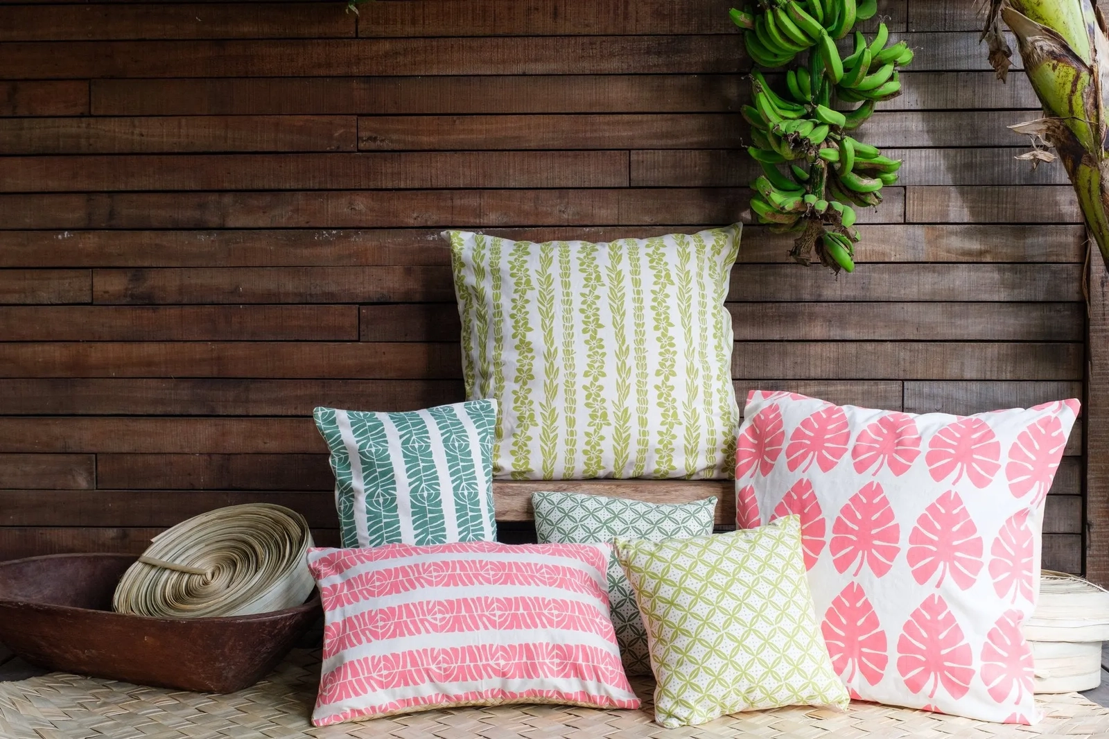 Floor Pillow Cover - Salusalu Print (6)